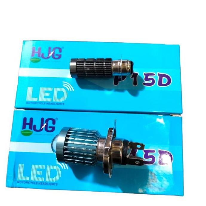 Bohlam Led Depan 2Warna Putih-Kuning H6 H4
