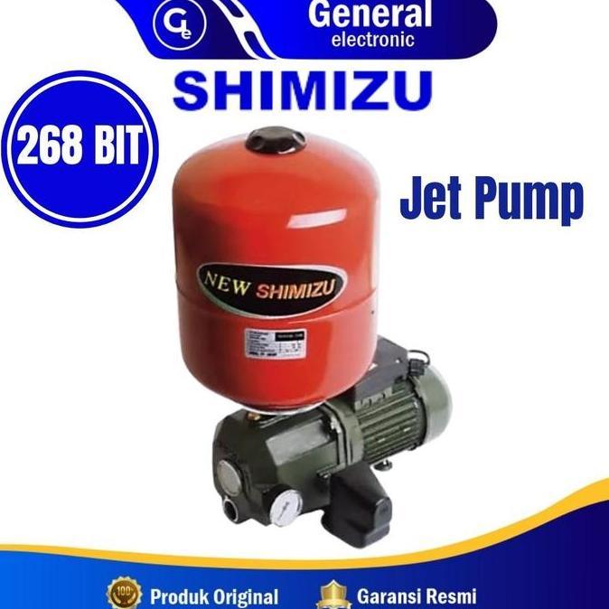 Mesin Pompa Air Jet Pump Shimizu PC 268 BIT Otomatis Garansi Resmi PC268BIT