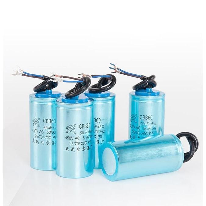 CENDASTRI Kapasitor Start Aluminium CBB60 Kapasitor Pompa Air Kapasitor Kompresor Angin
