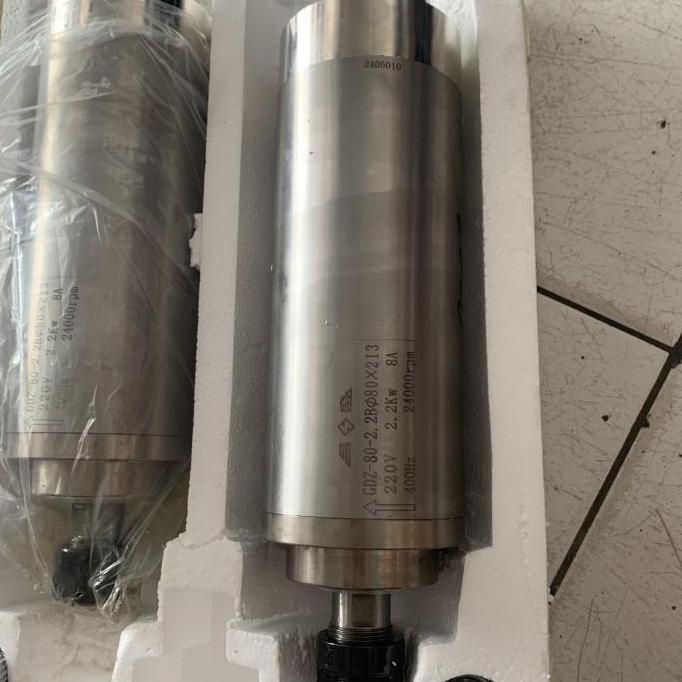 Water cooled high speed spindle motor 2.2KW 24000rpm new 2.2 kw