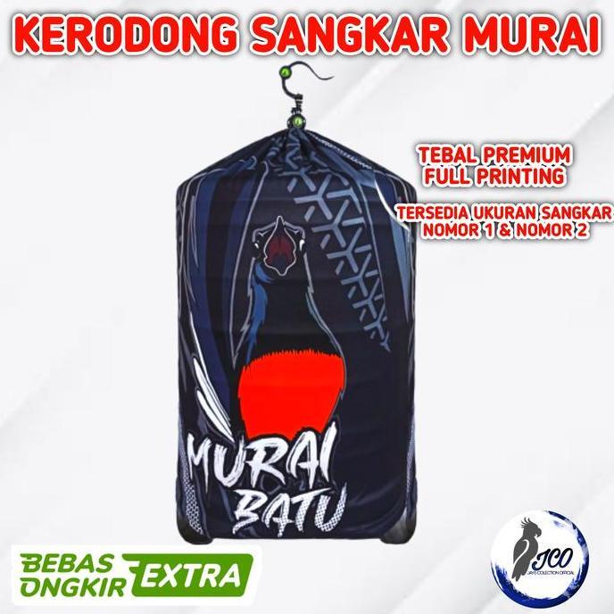 KERODONG SANGKAR MURAI PREMIUM FULL PRINT TEBAL KRODONG MURAI PRINTING murah