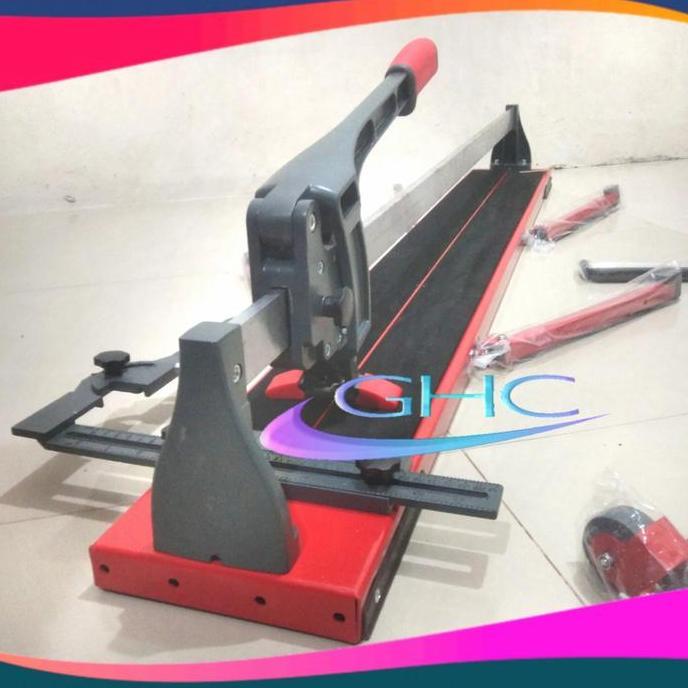 QURYGHANZ (GHC) Alat Potong Keramik Granit 120 cm Manual Tile Cutter 1,2 m Ori