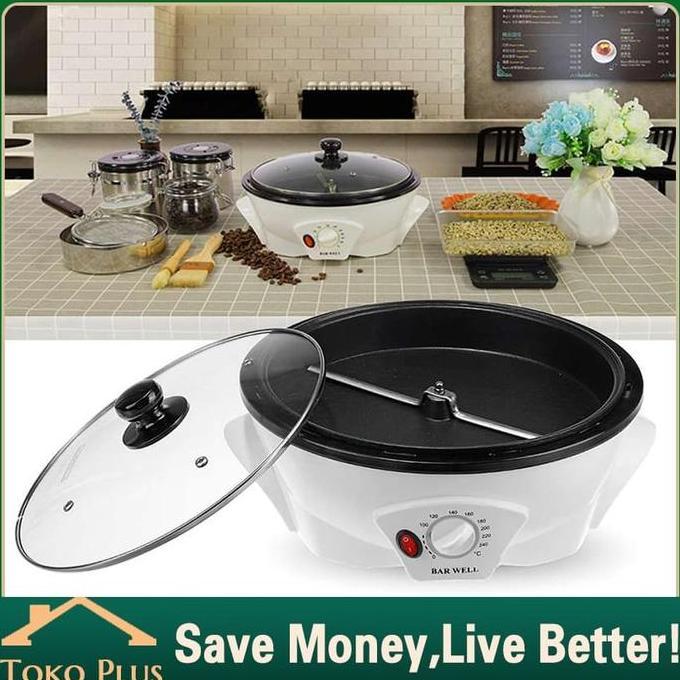 TWOVAN GaransiMesin roasting kopi /roaster kopi listrik/popcorn maker