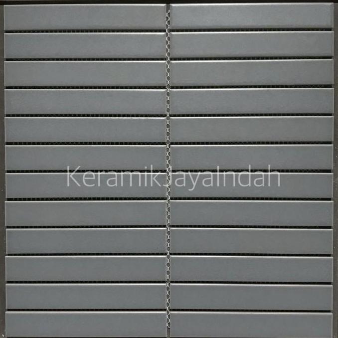 KERAMIK MOZAIK LONG POTTERY STRIPE PLAZA NARA KITCHEN BACKSPLASH