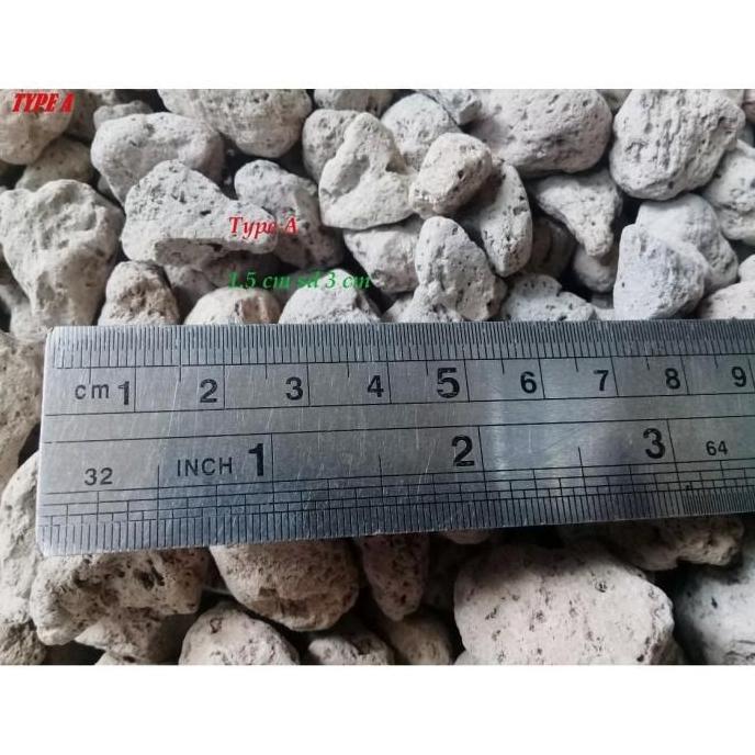Batu Apung / Pumice Stone 1 Kg - Pumice Natural Stone