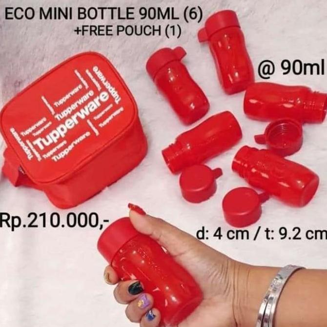 Eco mini 90ml botol tupperware mini