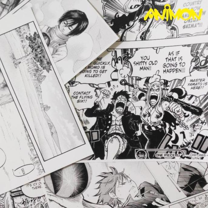 Poster Manga Anime Dekorasi Dinding Aesthetic Wallpaper Collage Kit