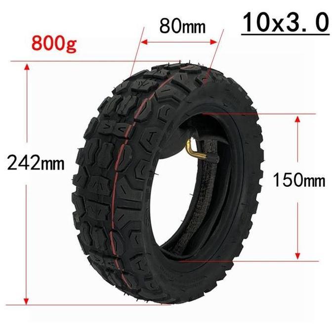 TJANMON Ban Luar Off Road TVT 10 x 3 Inokim Quick3, Inokim Ox, Zero10x