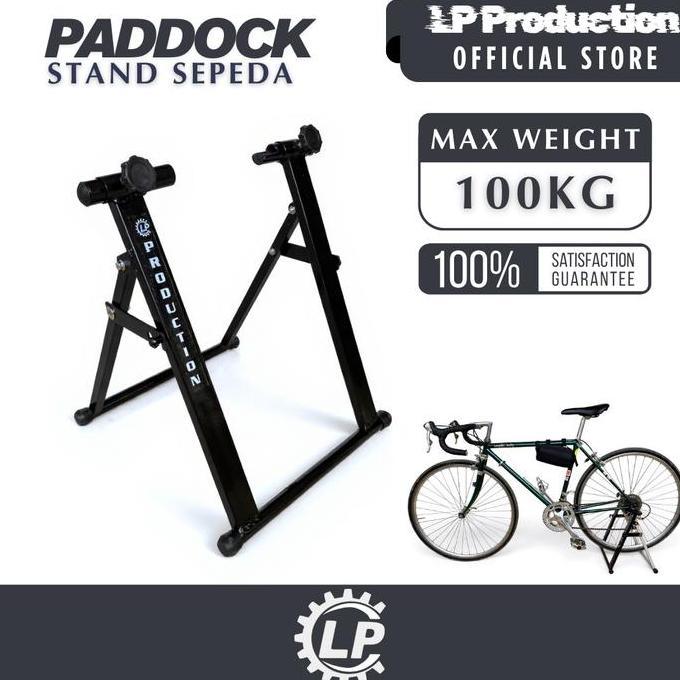 SIFA.AL_MAKBUR - STANDAR PADDOCK SEPEDA UNIVERSAL SEPEDA STATIS | BIKE TRAINER INDOOR FIXIE MTB OUTD