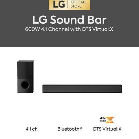 SOUNDBAR LG SNH5 600 W 4.1 CH | BLUETOOTH | DTS VIRTUAL X