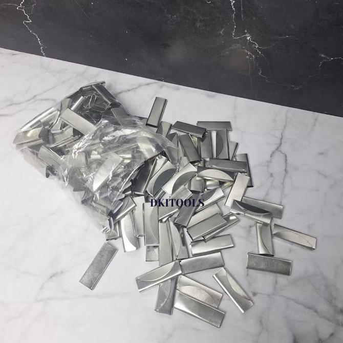 Besi Penjepit Strapping Band / Klem Penjepit Besi Strapping Band Segel Klem & Tali Klemp