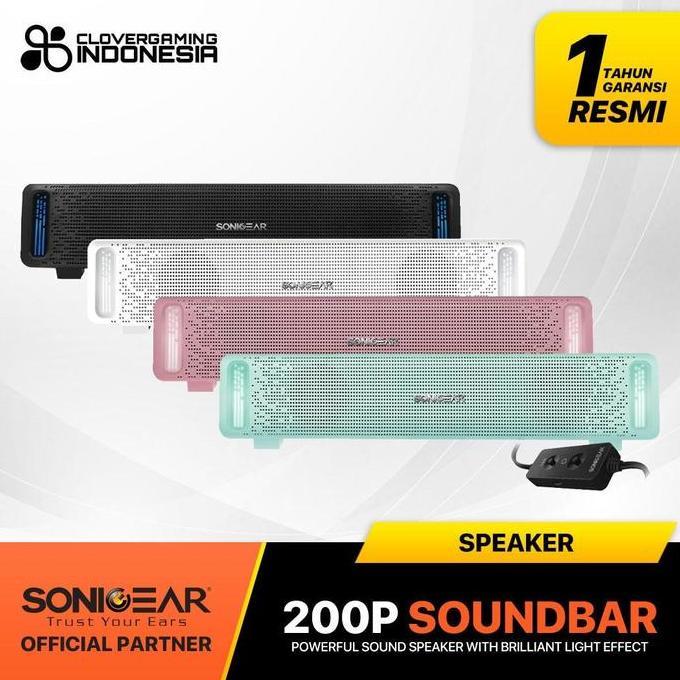 SONICGEAR 200P SPEAKER SOUNDBAR DENGAN KONTROLER MASTER VOLUME