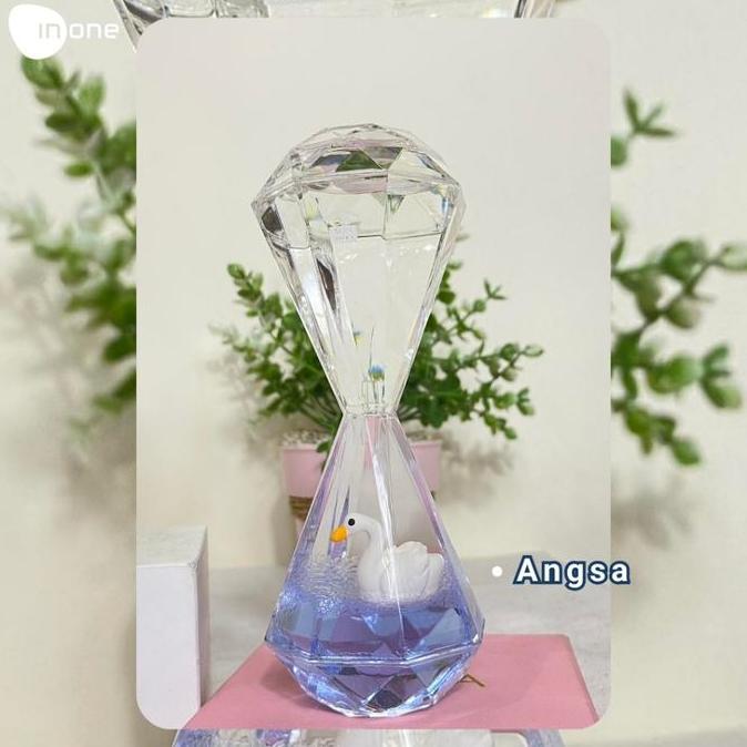 Inone Pajangan Dekorasi Jam Pasir Millenial Cute Dolphine Oil Drop Orn