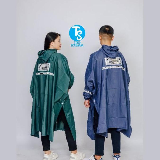 Jas Hujan Mantel Raincoat Poncho Ponco Lengan Exclusive Penguin