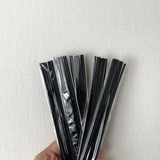 Stik Rotan Hitam Reed Diffuser Black Rattan Stick lurus