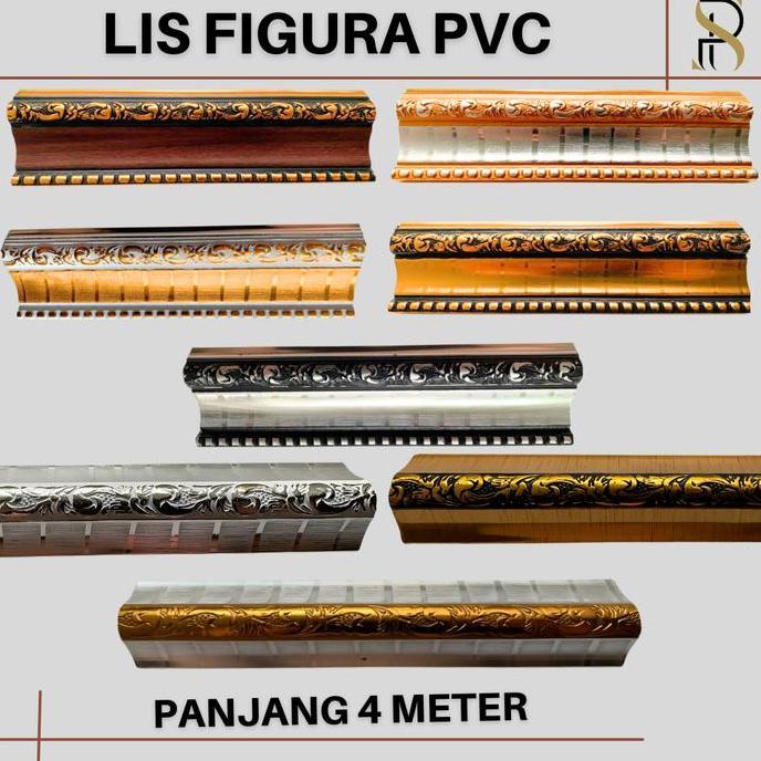 Lis Figura / Lis Pigura Plafon / List Figura / Lis Figura Plafon pvc / Lis Bingkai / Lis Siku Figura