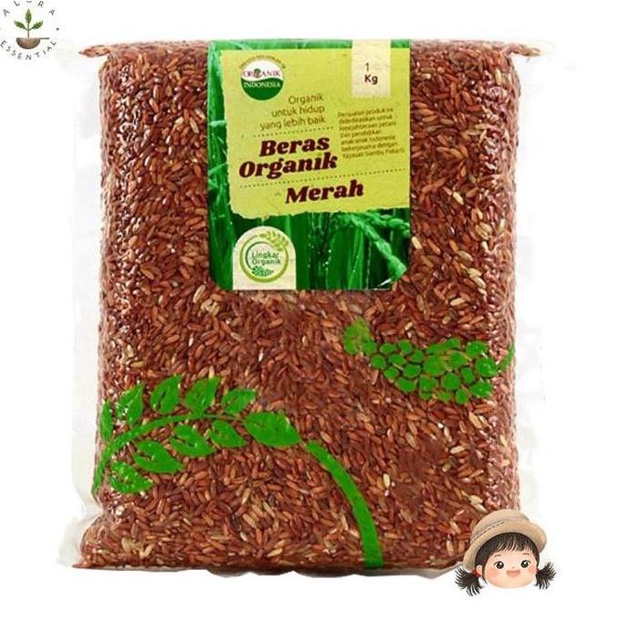 LINGKAR ORGANIK BERAS MERAH 1 KG - BERAS MERAH ORGANIK