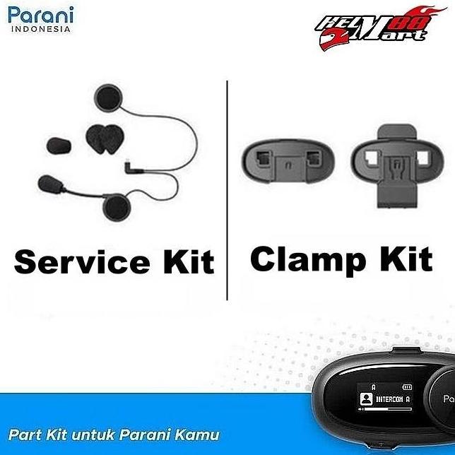 Clamp Kit & Service Kit Parani M10 Sparepart Parani M10 Intercom