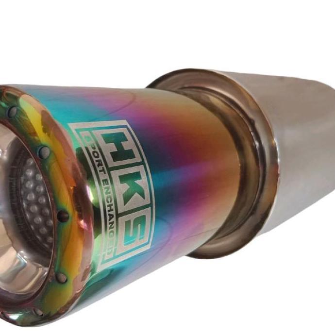 KNALPOT RACING MOBIL  HKS FULL STAINLESS ORIGINAL DAN TERPERCAYA