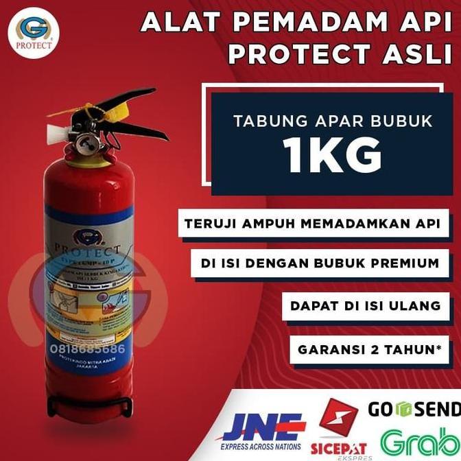 APAR 1 kg PROTECT Powder / APAR Mobil / APAR 1kg / Alat Pemadam