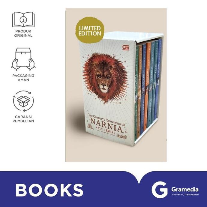 Neha_Alkahm - Gramedia - Buku Novel Box Set Narnia