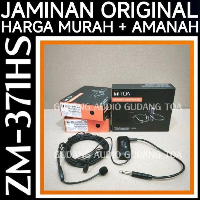 MIKROFON MIC TOA ZM-371 MICROPHONE UNTUK IMAM MASJID MUSHOLA ORIGINAL