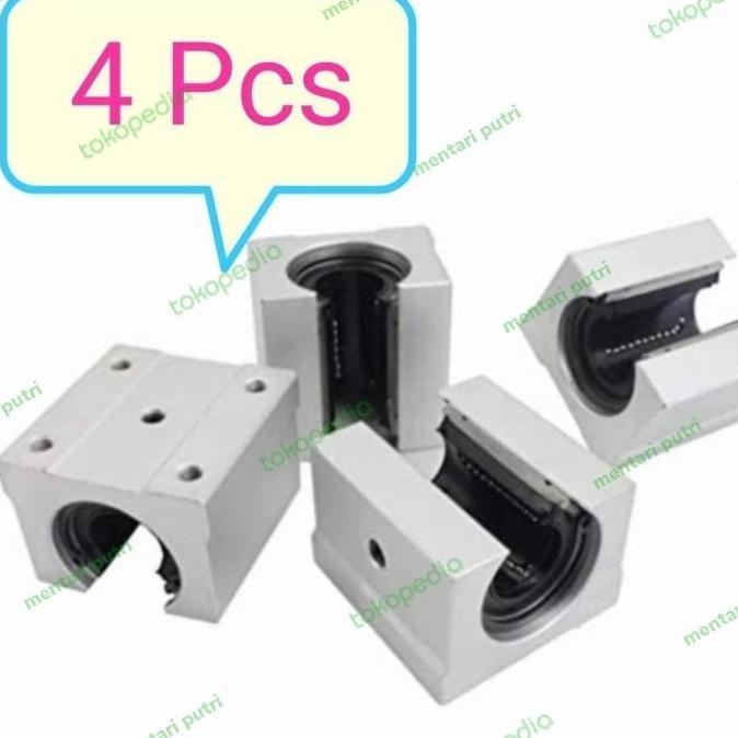 Sbr20 Uu Cnc Dudukan Sbr 20 Uu Sbr20Uu - 4 Pcs Terbaru 