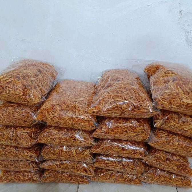 1kg kentang mustofa - Renyah Pedas manis