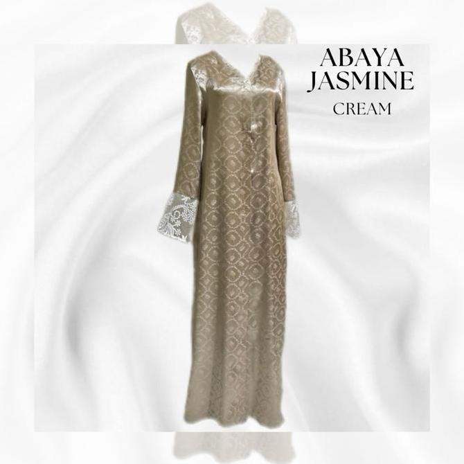 NAJM boutique -Abaya Jasmine Premium -Abaya -wanita -muslimah -outfit premium Pesta Dewasa Kondangan