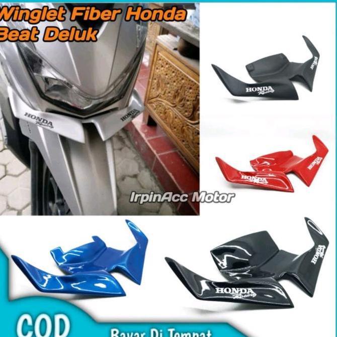 HEMAT WINGLET BEAT DELUXE 2020-2022 BEAT STREET 2020 2021 WINGLET FIBER STRIPING