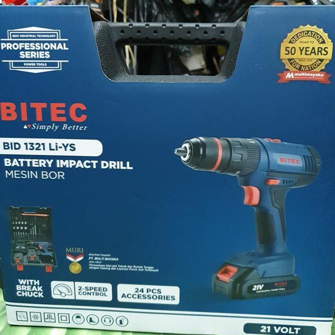 Bor Cordless Bitec Bid 1321 Li Cordless Hammer Drill Bid1321Li 13Mm