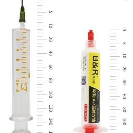 Promo Flux B&R Ht-553 10Cc + Sunti Kaca Bga Repair Flux Paste & Glass Tube Kit Cod