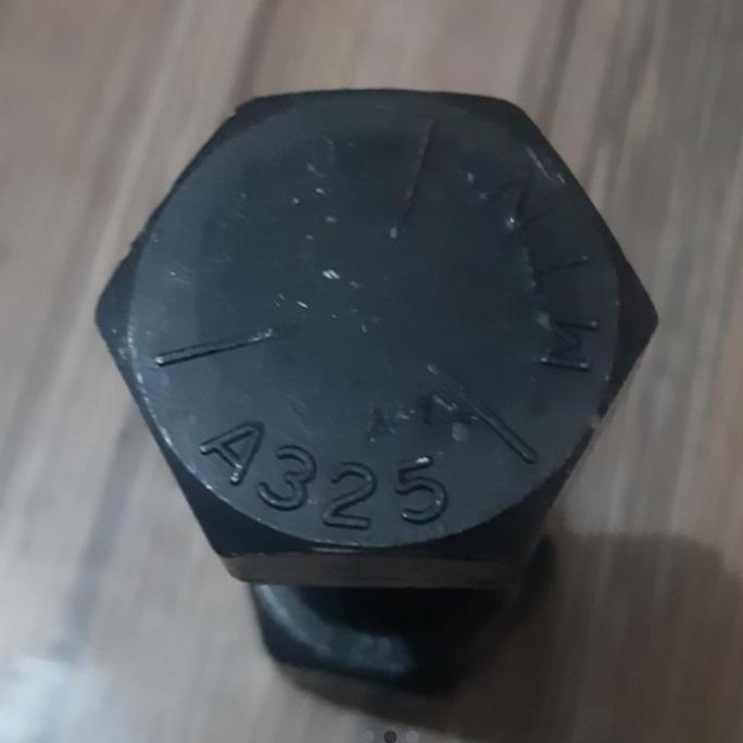 mur baut HTB a325 ASTM 3/4"3"/HEx bolt a325+Nut 2H kunci 32