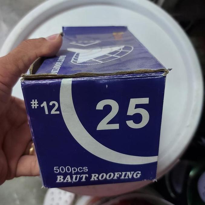 BAUT ROOFING 1" INCH INCHI 2.5CM 3CM MERK ZOLO KUALITAS BAGUS 1 DUS