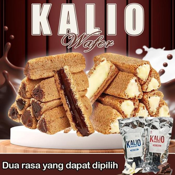 Wafer KALIO / Snack Biskuit Coklat kalio Taiko stick/snack rasasusu/camilan cokelat/jajanan murah/ca