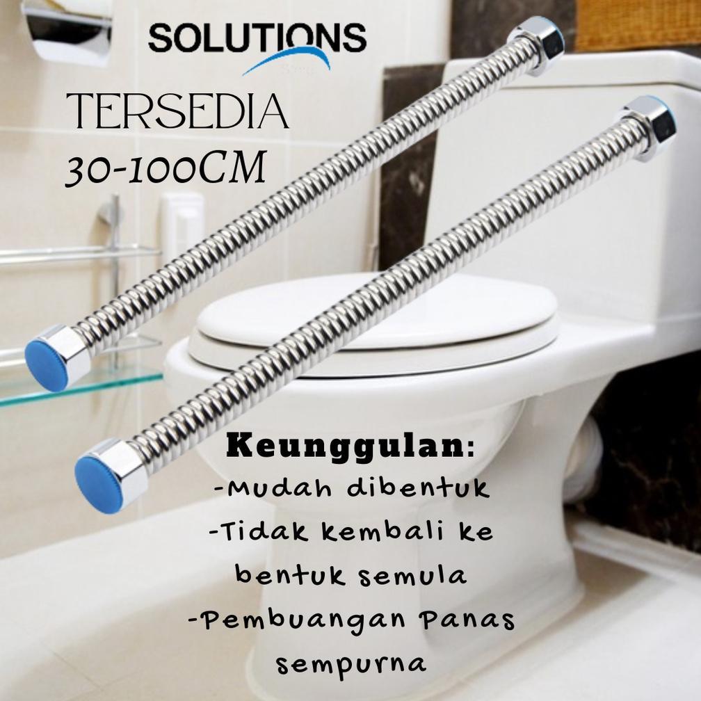 NEW Selang Air Panas Water Heater Selang Kaku Air panas Selang Flexibel Kaku 1/2inch