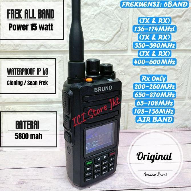 Promo Ht Bruno Cx 9 Original Garansi Resmi / Ht All Band 15 Watt