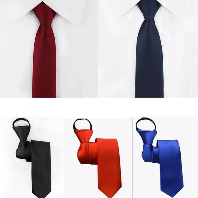 Dasi zipper dasi instan siap Pakai Dasi resleting