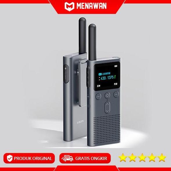 Grosir Xiaomi Mijia Smart Walkie Talkie 1S/2S Ht Radio Intercom Original