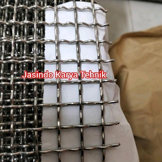 Murah Kawat Stainless Ram Anyam Sus 304 1Mm X 8Mm X 8Mm  /  Kawat Wiremesh Stainless 1Mm Meteran .