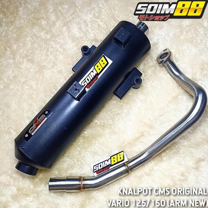 Promo Knalpot Cms Vario 125/150 Old/New Original Thailand