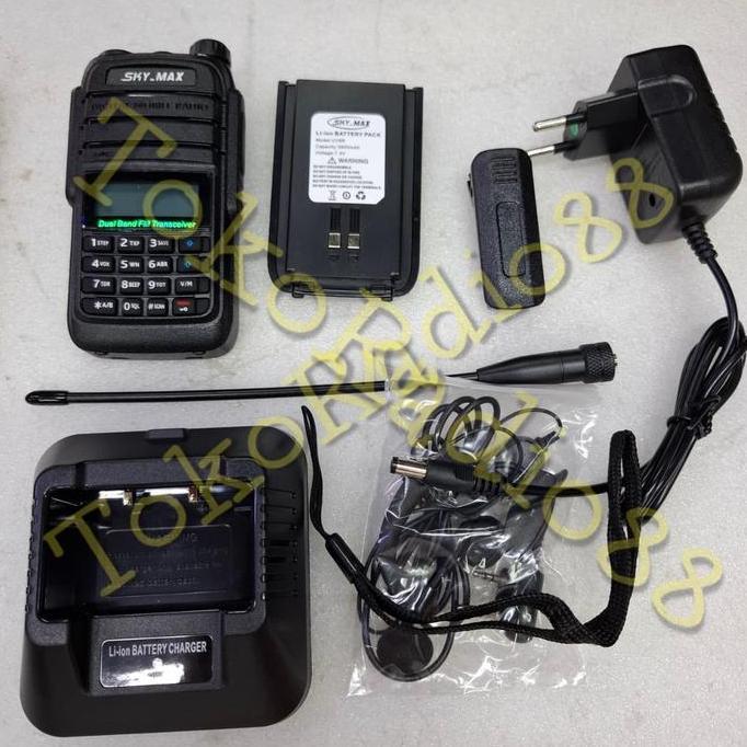 Sale Sky-Max Ht Sky-Max Uv-8R Vhf/Uhf Dual Band Frekuensi 136.00-174.00 Mhz & 400.00-430.00 Mhz Outp