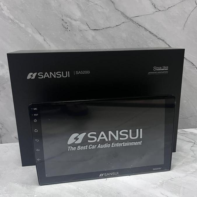 Murah Headunit Android Sansui 9Inch 4Gb Tv Mobil Bonus Kamera