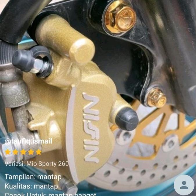 Breket Kaliper Besi Samurai Rcb S1 Mio Sporty Disc 220Mm 260Mm Breket Disc 220Mm 260Mm Mio Sporty Mo
