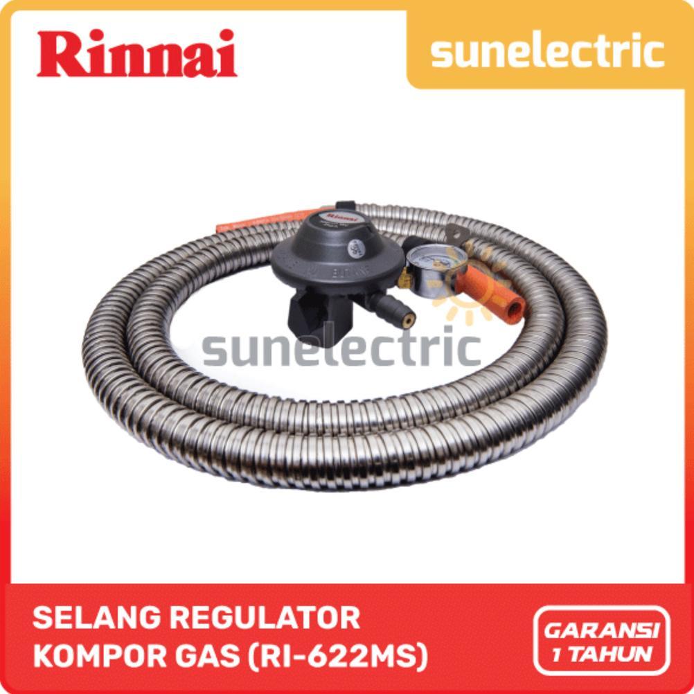 Rinnai Regulator Selang Gas 1.8 Meter Rg-622 Ms / Rg 622 Ms / Rg 622Ms / Rg622Ms / Rg622 Ms / Rg-622