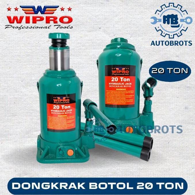 Murah Wipro Dongkrak Botol 20 Ton / Hydraulic Bottle Jack 20 Ton
