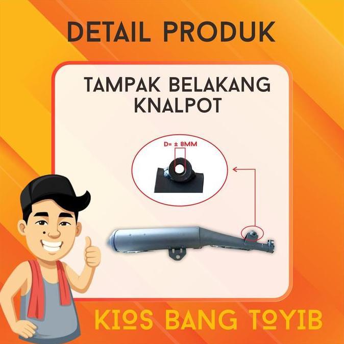 Grosir Knalpot Standart Ori Yamaha Jupiter Z Cw Th 2010 (Fajar Indah)