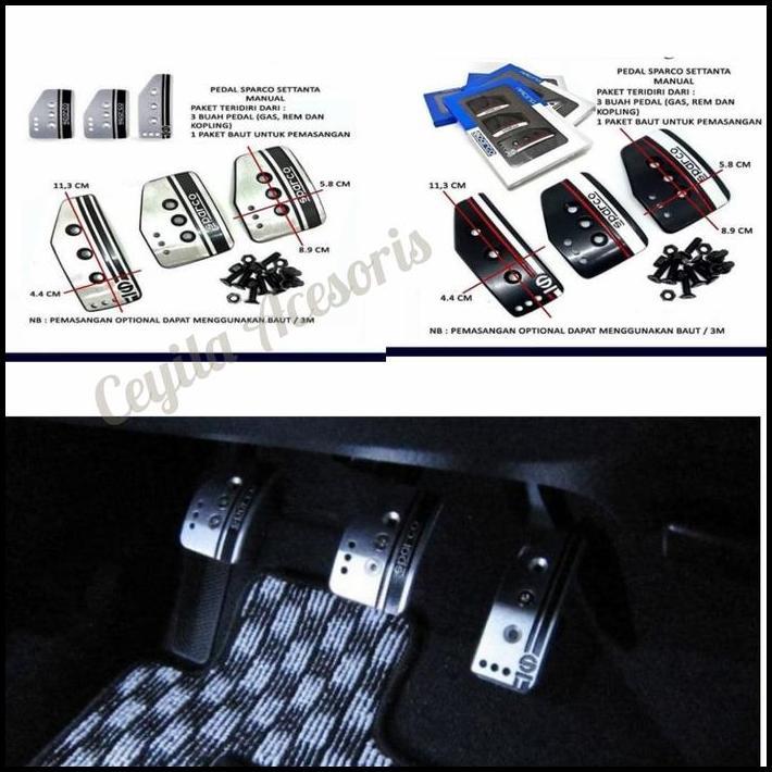 DISKON PEDAL GAS RACING SETTANTA METRIC/MANUAL MOBIL TIMOR KIA 