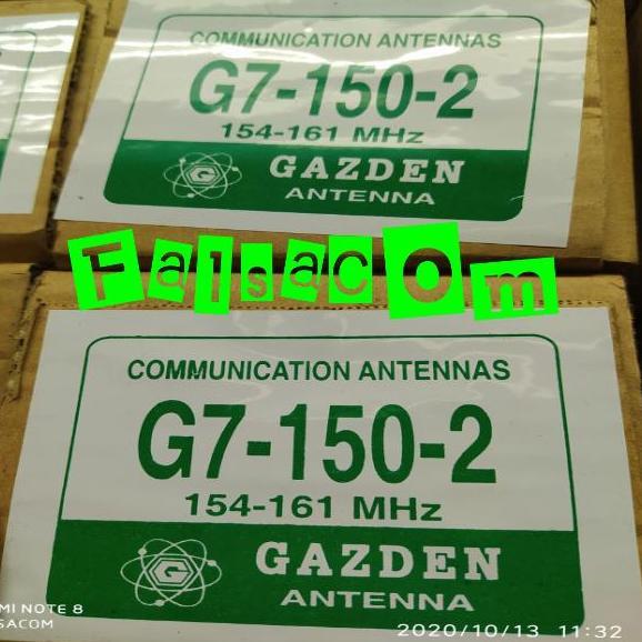 Grosir Gazden G7 150-2 154-161Mhz Ht/Rig Antena