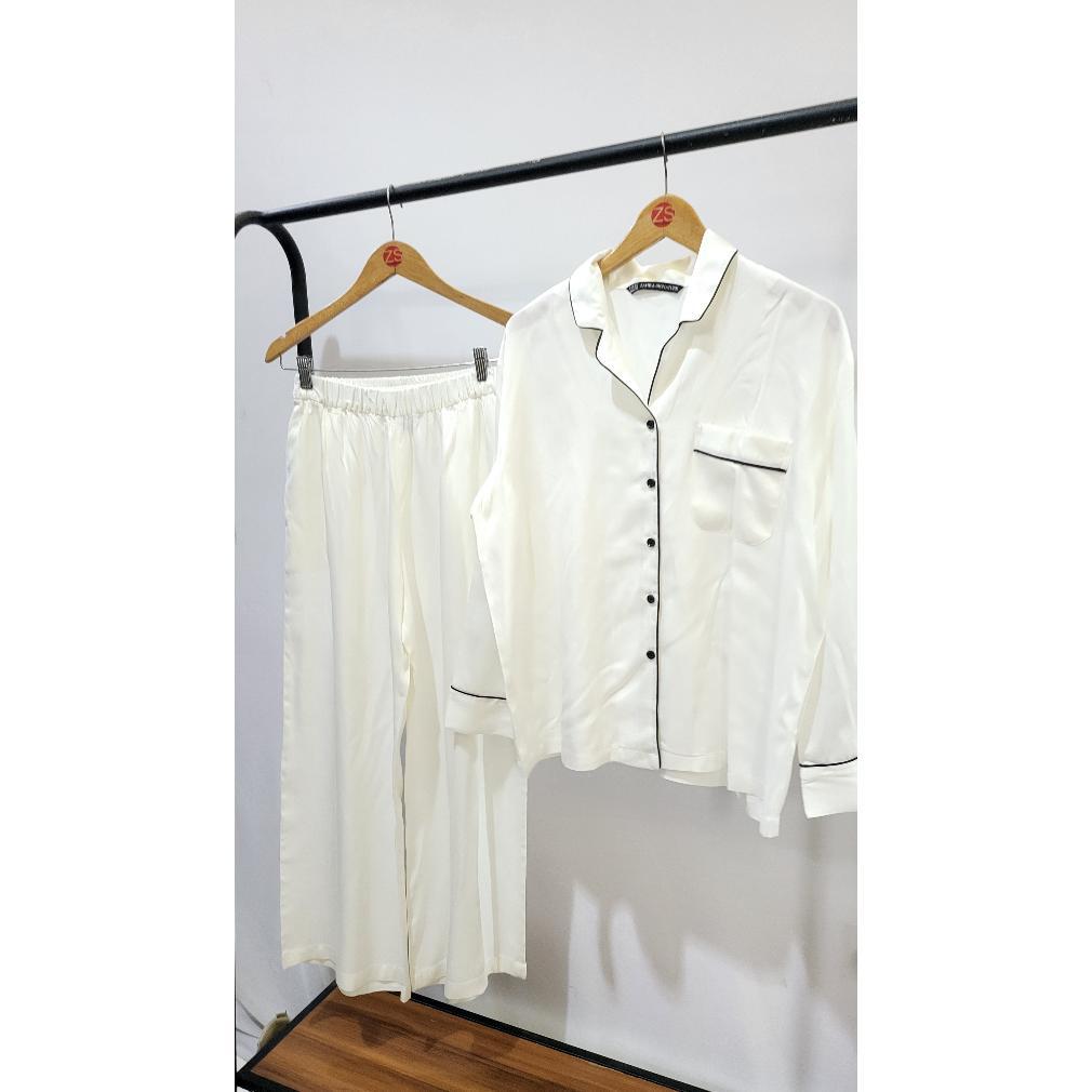 best deals setelan baju tidur piyama couple pasangan bunda ayah fit l- xxl lezahrasignature piama le